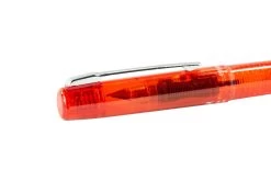 Platinum Prefounte Fountain Pen - Vermilion Orange -Office Tools Platinum Prefounte VermillionOrange Onwhite 4