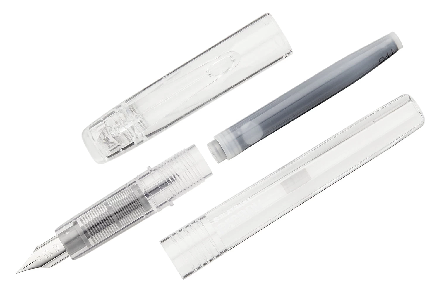 Platinum Preppy Fountain Pen - Crystal 5 Platinum Preppy Fountain Pen - Crystal - Image 3