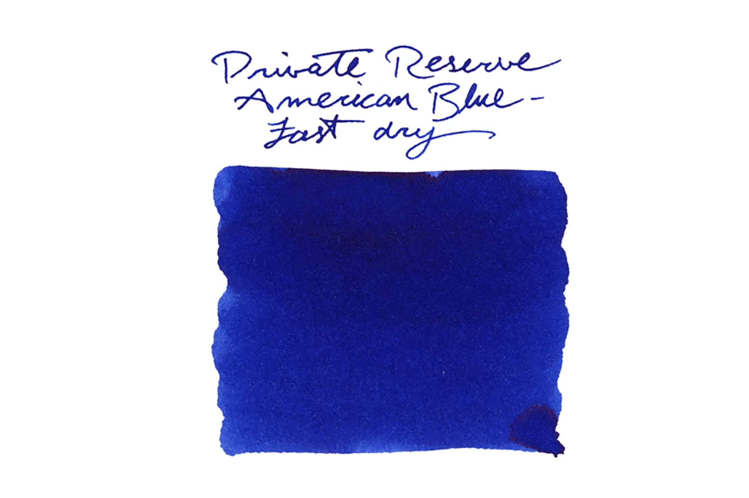 Private Reserve American Blue Fast Dry - Ink Sample 3 Private Reserve American Blue Fast Dry - Ink Sample