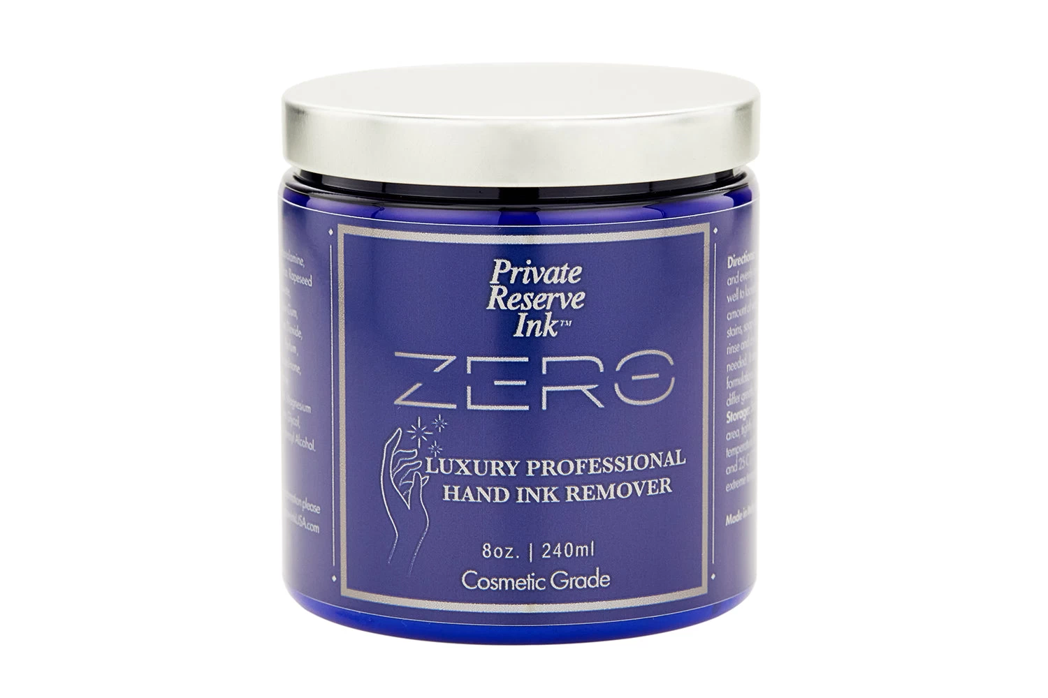 Private Reserve Ink ZERO Luxury Professional Hand Ink Remover - 8oz Jar 5 Private Reserve Ink ZERO Luxury Professional Hand Ink Remover - 8oz Jar - Image 3
