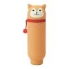 PuniLabo Stand Up Pen Case - Shiba Dog -Office Tools PuniLabo ShibaDog OW Stock 1