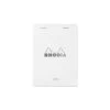 Rhodia No. 13 A6 Notepad - Ice White, Lined -Office Tools R13601W 1 8