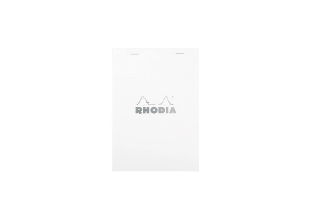 Rhodia No. 16 A5 Notepad - Ice White, Graph 3 Rhodia No. 16 A5 Notepad - Ice White, Graph