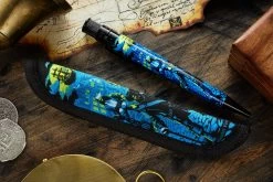 Retro 51 X Rickshaw Bagworks 1 Pen Sleeve - Pirate Party -Office Tools RIckshaw Retro51 PenSleeve PirateParty 2 318cd428 7f60 4633 bda5 2eb32a17ce20