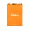 Rhodia No. 16 Top Wirebound A5 Notepad - Orange, Dot Grid 1 Rhodia No. 16 Top Wirebound A5 Notepad - Orange, Dot Grid -Office Tools Rhodia 16 top wirebound notebook orange dot grid OW 1
