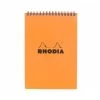 Rhodia No. 16 Top Wirebound A5 Notepad - Orange, Lined -Office Tools Rhodia 16 top wirebound notebook orange lined OW 1