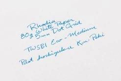 Rhodia No. 16 A5 Notepad - Black, Dot Grid -Office Tools Rhodia 5mmDotGrid 80gWhite WritingSample 1