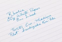 Rhodia No. 16 Top Wirebound A5 Notepad - Black, Lined -Office Tools Rhodia 8mmLined 80gWhite WritingSample 1