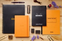 Rhodia Classic Wirebound Notebook - Black, Graph (8.86 X 11.69) -Office Tools Rhodia Brand Group 1 e249b541 d3fa 4151 bead c715930e9adc