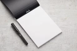 Rhodia No. 16 A5 Notepad - Black, Dot Grid -Office Tools Rhodia ClassicNotepad TopBound No16 Stapled DotGrid Black 2