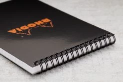 Rhodia No. 16 Top Wirebound A5 Notepad - Black, Graph -Office Tools Rhodia ClassicNotepad TopBound No16 Wirebound Graph Black 3