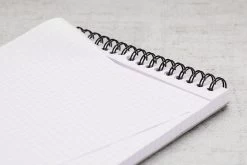 Rhodia No. 16 Top Wirebound A5 Notepad - Black, Graph -Office Tools Rhodia ClassicNotepad TopBound No16 Wirebound Graph Black 4