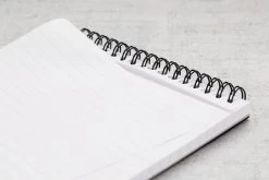 Rhodia No. 16 Top Wirebound A5 Notepad - Black, Lined -Office Tools Rhodia ClassicNotepad TopBound No16 Wirebound Lined Black 4