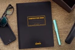 Rhodia Composition Book - Black, Lined 11 Rhodia Composition Book - Black, Lined -Office Tools Rhodia Composition Notebooks Black 4