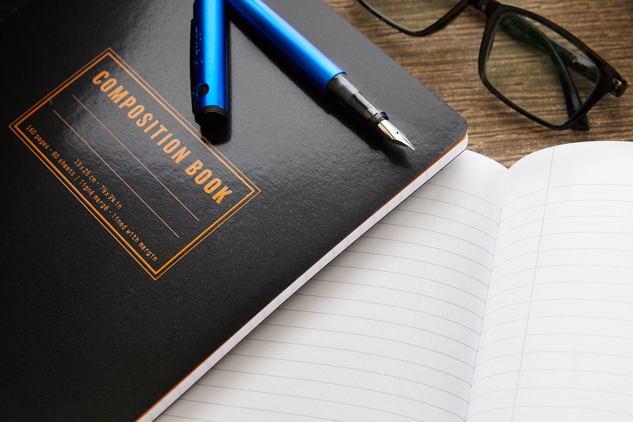 Rhodia Composition Book - Black, Lined 7 Rhodia Composition Book - Black, Lined - Image 5