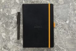 Rhodia Goalbook Dot Grid A5 Hardcover Journal - Black (Ivory Paper) -Office Tools Rhodia Goalbooks DotGrid A5 Black 1