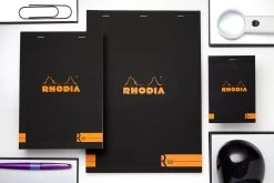 Rhodia No. 16 Premium A5 Notepad - Black, Blank -Office Tools Rhodia Premium Brand Group 1 b805fa21 1e67 4838 b157 377283c10627