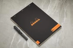 Rhodia No. 18 Premium A4 Notepad - Black, Lined 11 Rhodia No. 18 Premium A4 Notepad - Black, Lined -Office Tools Rhodia Premium No18 Lined Black 1