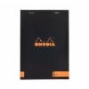 Rhodia No. 16 Premium A5 Notepad - Black, Blank -Office Tools Rhodia PremiumNotepad No16 Black Blank 1