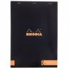 Rhodia No. 18 Premium A4 Notepad - Black, Blank -Office Tools Rhodia PremiumNotepad No18 Black Blank 1