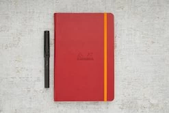 Rhodia Rhodiarama A5 Webnotebook - Poppy Red, Lined -Office Tools Rhodia Rhodiarama WebNotebook A5 Lined PoppyRed 1
