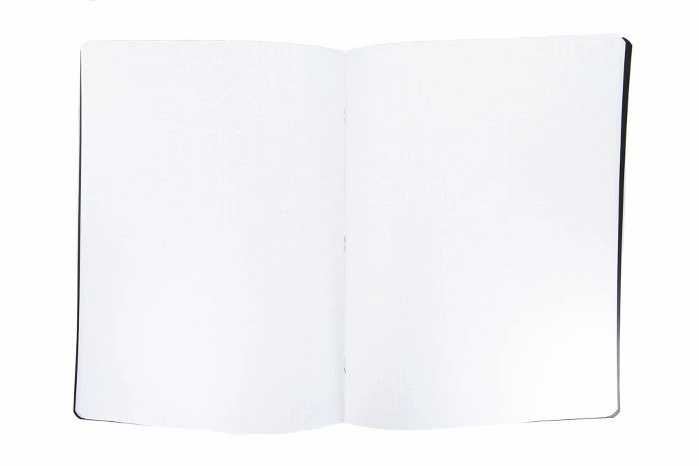 Rhodia Classic Side Staplebound A4 Notebook - Black, Dot Grid 5 Rhodia Classic Side Staplebound A4 Notebook - Black, Dot Grid - Image 3