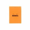 Rhodia No. 11 A7 Notepad - Orange, Graph 2 Rhodia No. 11 A7 Notepad - Orange, Graph -Office Tools Rhodia Staplebound Top No11 Orange Graph 1