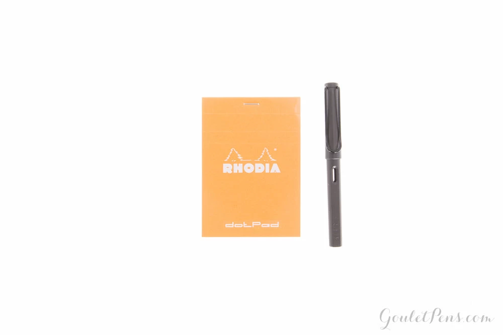 Rhodia No. 12 Small Notepad - Orange, Dot Grid 4 Rhodia No. 12 Small Notepad - Orange, Dot Grid - Image 2