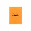 Rhodia No. 13 A6 Notepad - Orange, Lined -Office Tools Rhodia Staplebound Top No13 Orange Lined 1 1