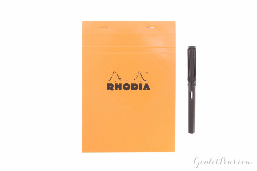 Rhodia No. 16 A5 Notepad - Orange, Graph 4 Rhodia No. 16 A5 Notepad - Orange, Graph - Image 2