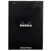 Rhodia No. 18 A4 Notepad - Black, Dot Grid -Office Tools Rhodia Staplebound Top No18 Black Dot 1