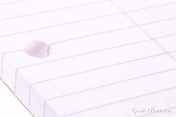 Rhodia No. 18 A4 Notepad - Orange, Lined With 3-Hole Punch -Office Tools Rhodia Staplebound Top No18 Orange 3Hole Lined 4