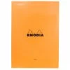 Rhodia No. 18 A4 Notepad - Orange, Lined -Office Tools Rhodia Staplebound Top No18 Orange Lined 1