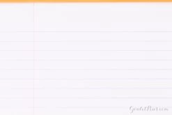 Rhodia No. 16 A5 Notepad - Orange, Lined -Office Tools Rhodia Top Staplebound No16 Orange Lined 2