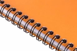 Rhodia No. 18 Top Wirebound A4 Notepad - Orange, Lined -Office Tools Rhodia Wirebound Top No18 Orange Lined 4