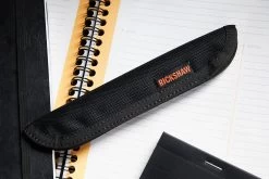 Rickshaw Bagworks 1 Pen Sleeve - Black/Orange 12 Rickshaw Bagworks 1 Pen Sleeve - Black/Orange -Office Tools Rickshaw 1PenSleeve BlkOrange 2