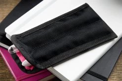 Rickshaw Bagworks 2 Pen Long Coozy - Black/Pink -Office Tools Rickshaw 2PenSleeve BlkPink 3