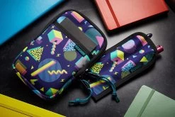 Rickshaw Bagworks 2 Pen Long Coozy - Arcade Carpet -Office Tools Rickshaw Bagworks 2 PenCoozy Sinclair Model R Case ArcadeCarpet 1