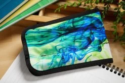 Rickshaw Bagworks 3 Pen Long Coozy - Inky Blue-Green -Office Tools Rickshaw Bagworks 3PenCoozyCase Inky Bluegreen 3