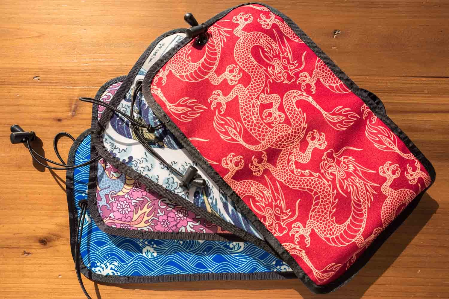 Rickshaw Bagworks Deluxe 6-Pen Roll - Great Wave 10 Rickshaw Bagworks Deluxe 6-Pen Roll - Great Wave - Image 8