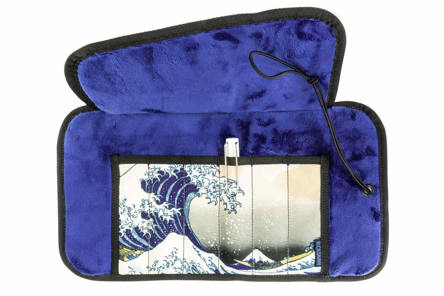 Rickshaw Bagworks Deluxe 6-Pen Roll - Great Wave 4 Rickshaw Bagworks Deluxe 6-Pen Roll - Great Wave - Image 2