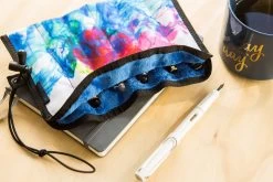 Rickshaw Bagworks Simple 6-Pen Hand Roll - Inky Rainbow 9 Rickshaw Bagworks Simple 6-Pen Hand Roll - Inky Rainbow -Office Tools Rickshaw Bagworks Simple6PenRoll InkyRainbow 3