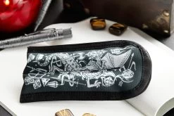 Retro 51 X Rickshaw Bagworks 2 Pen Coozy - Fire & Dice -Office Tools Rickshaw DoublePenCase Fire Dice 4