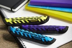Rickshaw Bagworks 1 Pen Sleeve - No Borrow Yellow -Office Tools Rickshaw NoBorrow PenSleeves Group 1 41f80407 52b0 4a1b b009 8e8d2f14e663