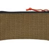 Rickshaw Bagworks Plush Pen/Gadget Pouch - Stout Brown/Mandarin -Office Tools Rickshaw PenGadgetPouch StoutBrownTweed OW 1