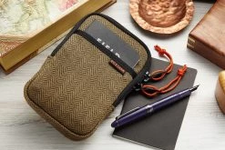 Rickshaw Bagworks Sinclair Model R Case - Stout Brown -Office Tools Rickshaw Sinclair Model R Tweed 2