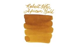 Robert Oster African Gold - Ink Sample