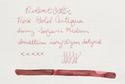 Robert Oster Rose Gold Antiqua - 2ml Ink Sample -Office Tools RobertOster InkReview RoseGoldAntiqua Leuchtturm1917 80g Ivory 3de545a1 3fde 4d86 901b 5c42efe37885