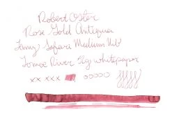 Robert Oster Rose Gold Antiqua - 2ml Ink Sample -Office Tools RobertOster InkReview RoseGoldAntiqua TomeRiver 52g White 454919d3 727f 4348 984e 879a6e80eaa7