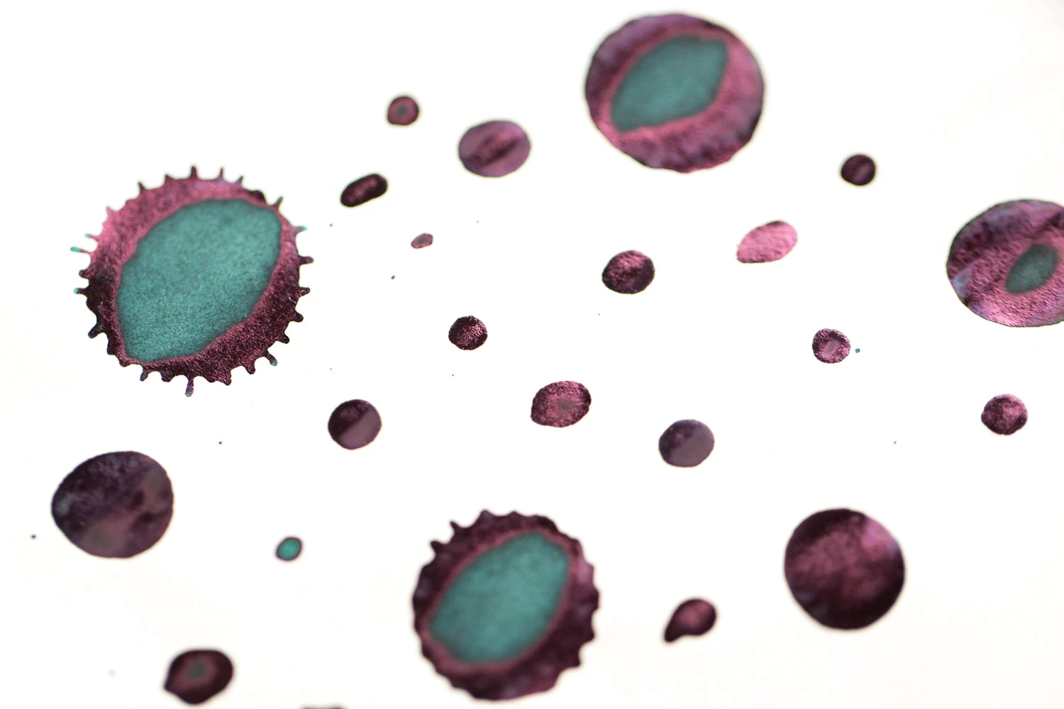 Robert Oster River Of Fire - Ink Sample 16 Robert Oster River Of Fire - Ink Sample - Image 14